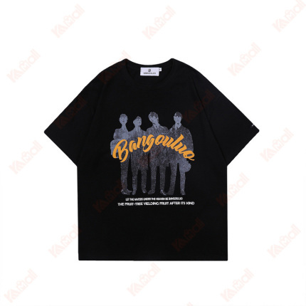 black t shirt